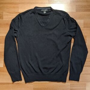 Banana Republic Black V-Neck Sweater